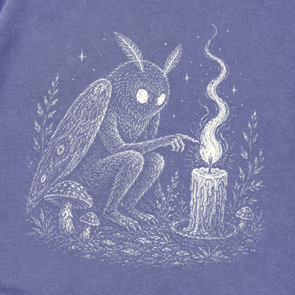 Mothman to a Flame Premium Long Sleeve