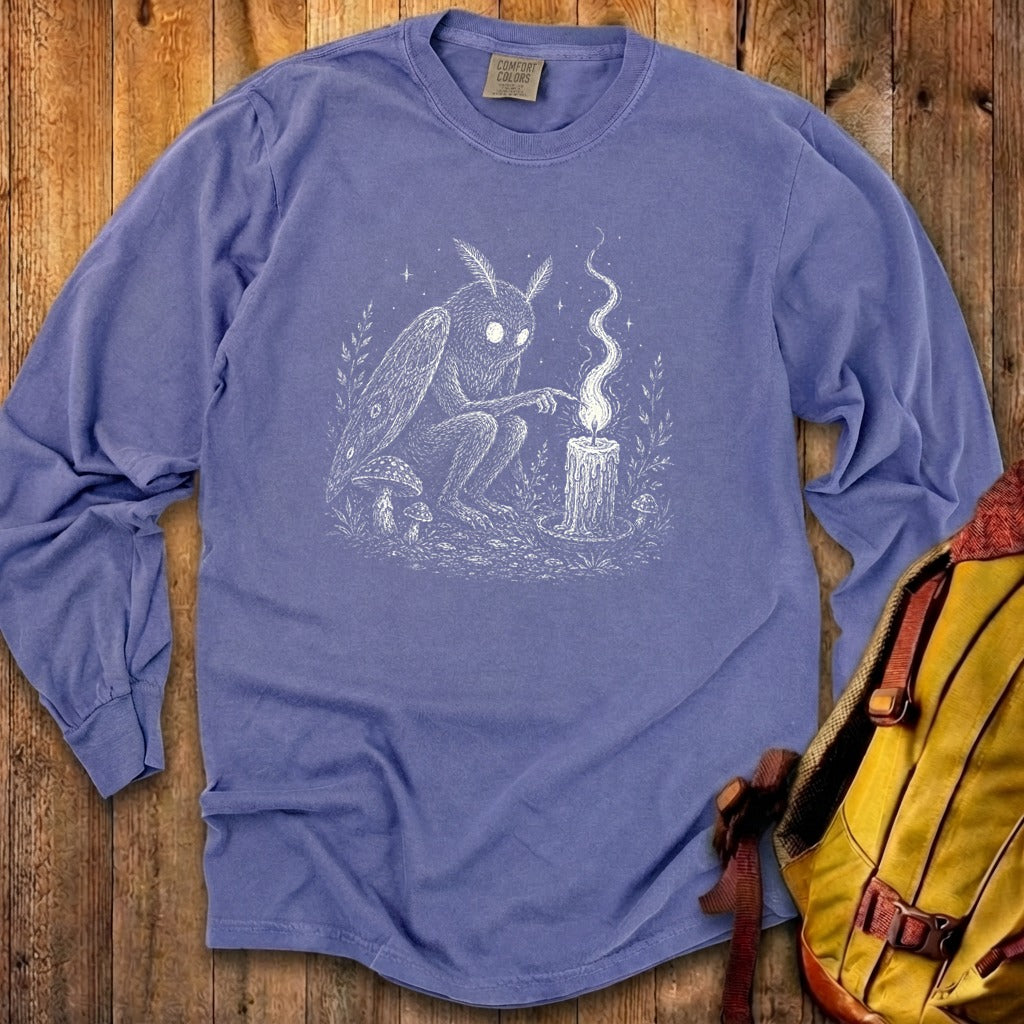 Mothman to a Flame Premium Long Sleeve