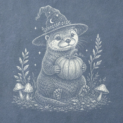 Witchy Otter Cotton T-Shirt