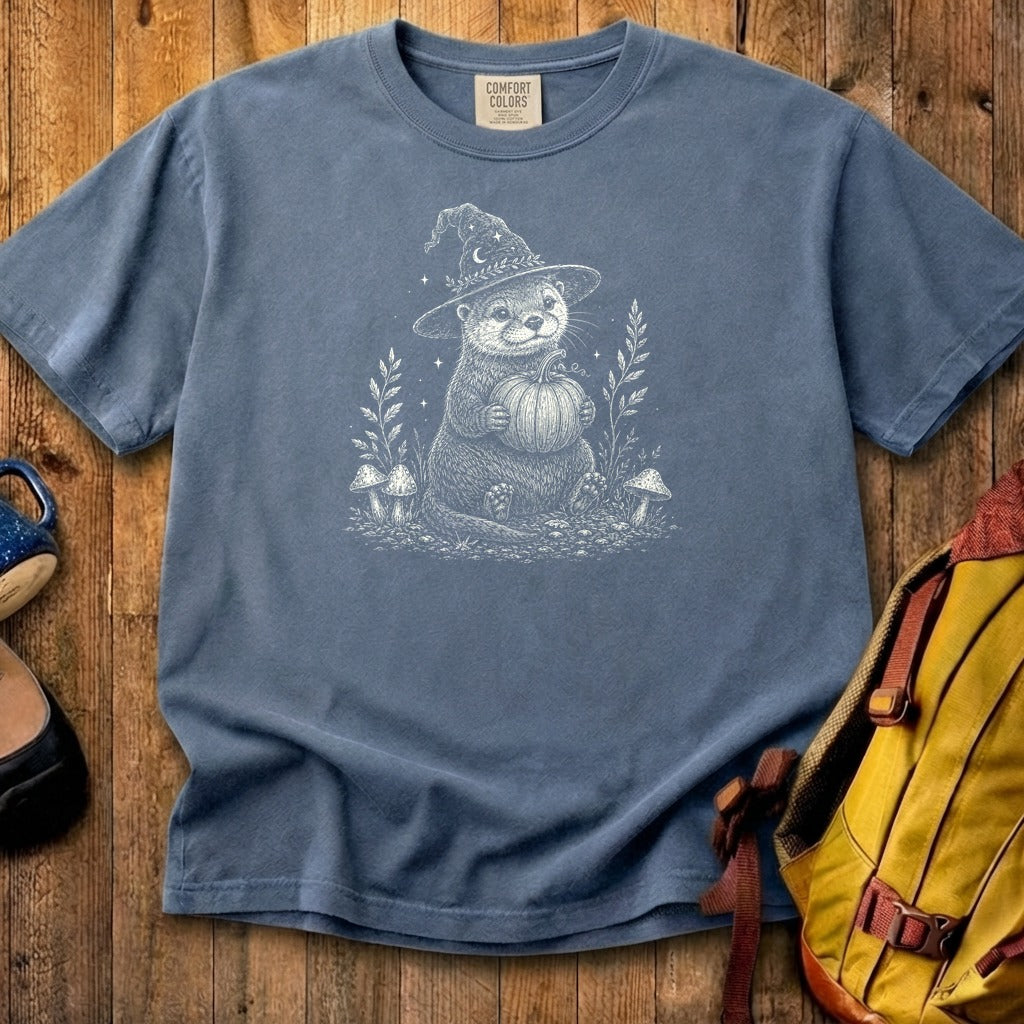 Witchy Otter Cotton T-Shirt