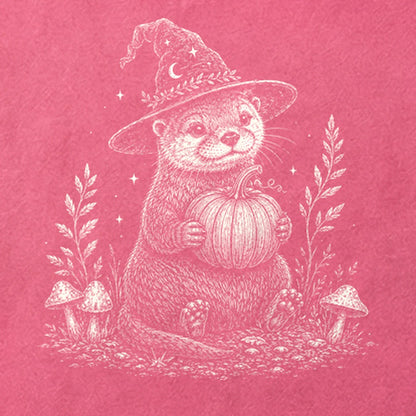 Witchy Otter Cotton T-Shirt