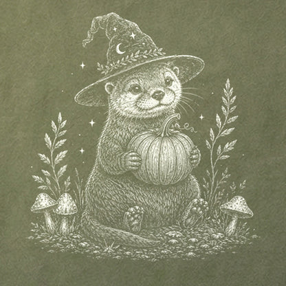 Witchy Otter Cotton T-Shirt