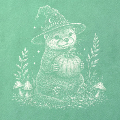 Witchy Otter Cotton T-Shirt
