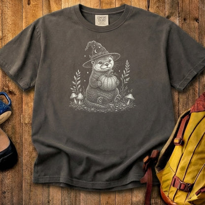 Witchy Otter Cotton T-Shirt