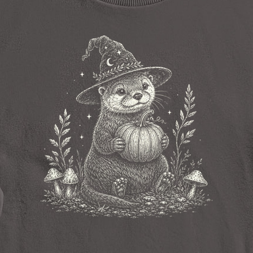 Witchy Otter Crewneck Sweatshirt