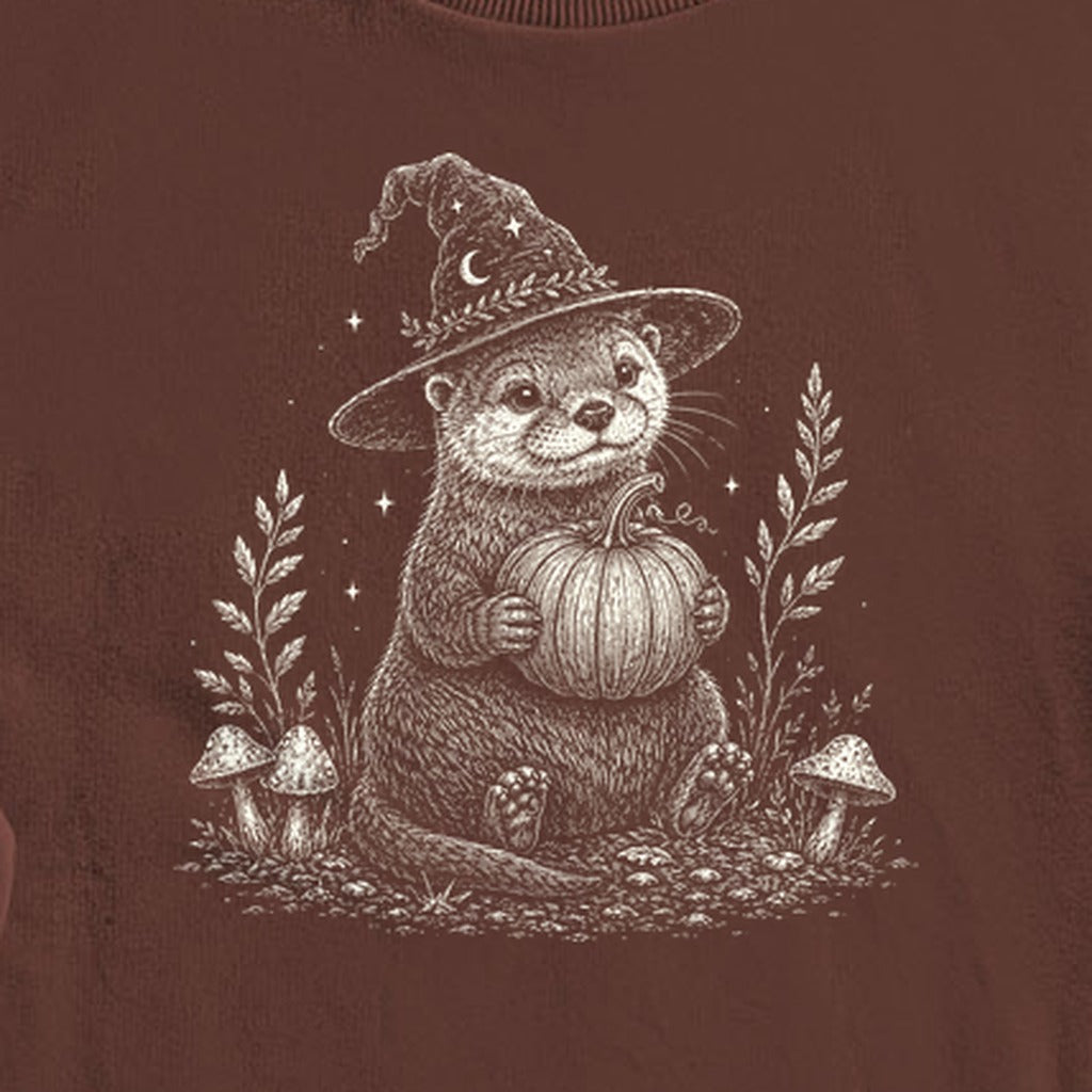 Witchy Otter Crewneck Sweatshirt
