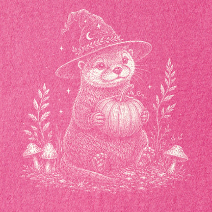 Witchy Otter Kids Cotton T-Shirt