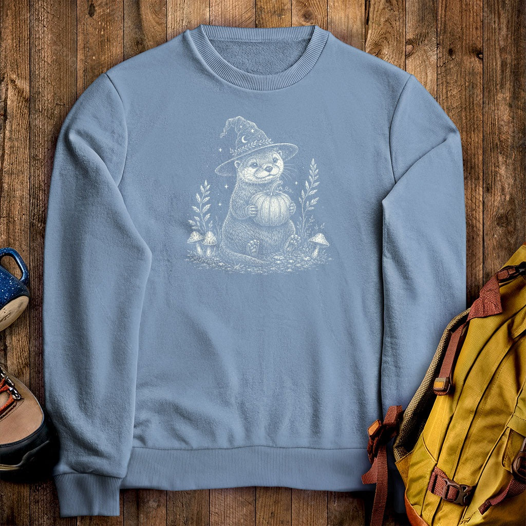 Witchy Otter Crewneck Sweatshirt