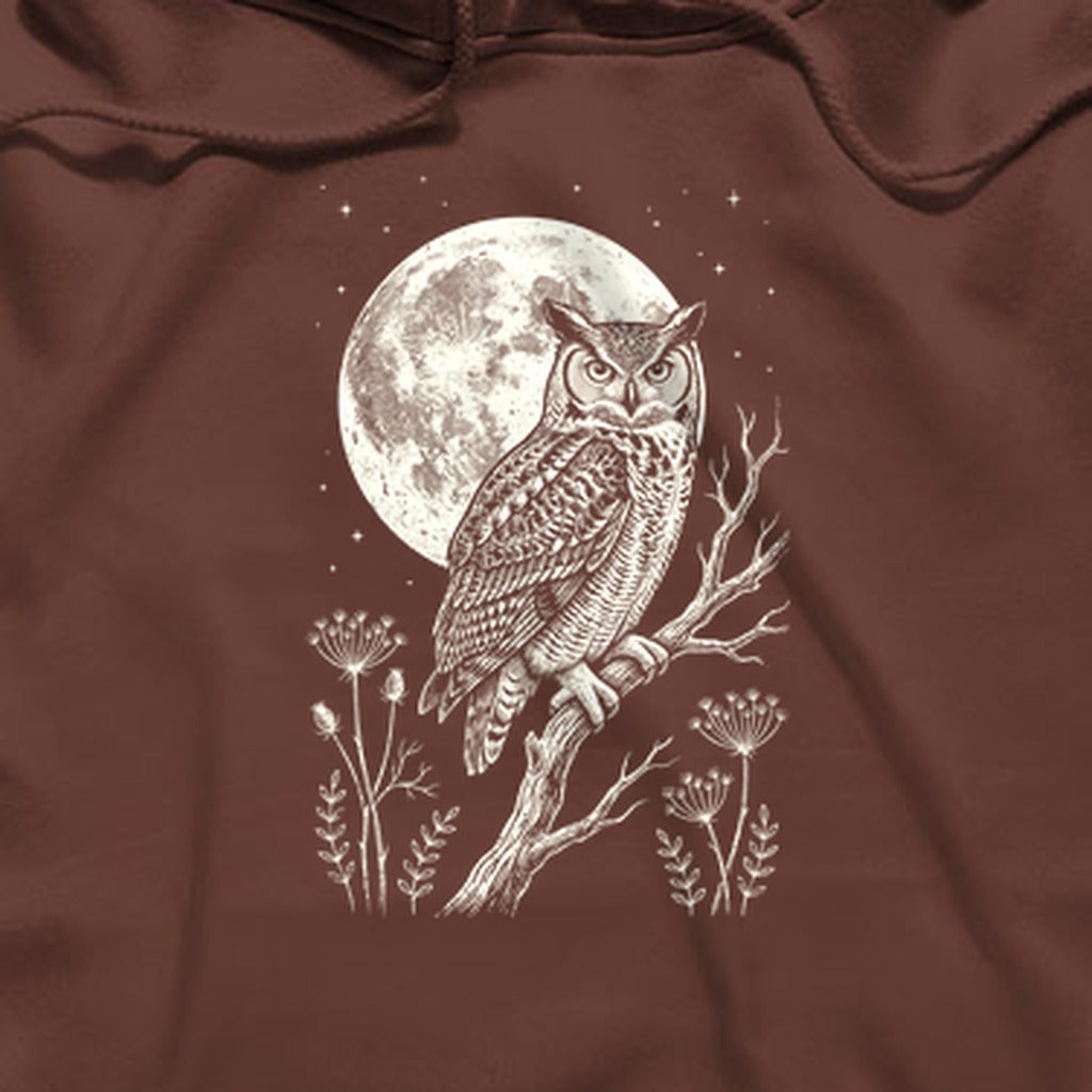 Moonlit Owl Hoodie
