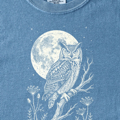 Moonlit Owl Kids Cotton T-Shirt