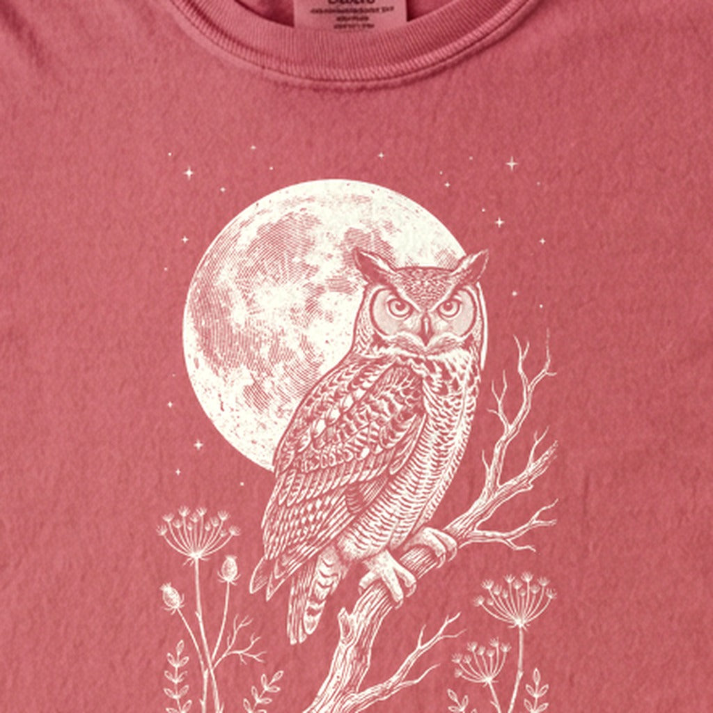 Moonlit Owl Kids Cotton T-Shirt