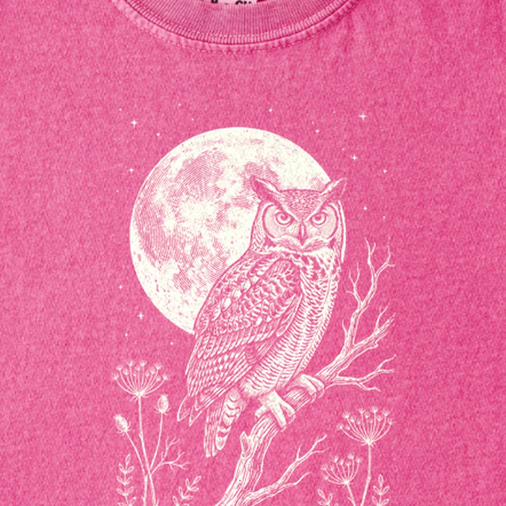 Moonlit Owl Kids Cotton T-Shirt