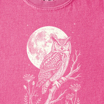 Moonlit Owl Kids Cotton T-Shirt