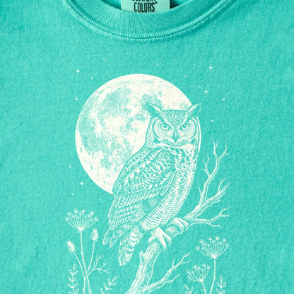 Moonlit Owl Kids Cotton T-Shirt