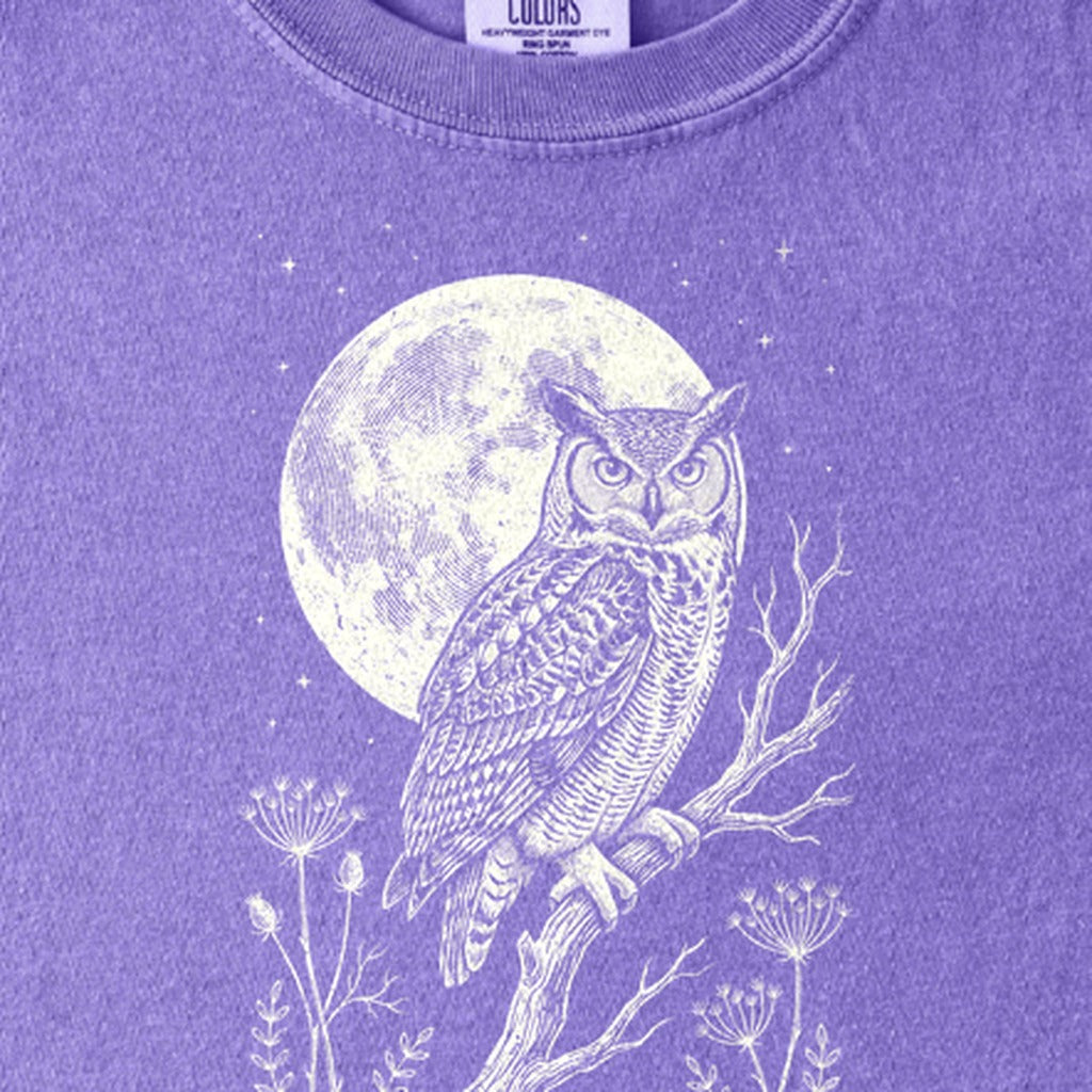 Moonlit Owl Kids Cotton T-Shirt