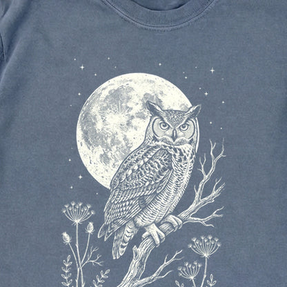 Moonlit Owl Premium Long Sleeve