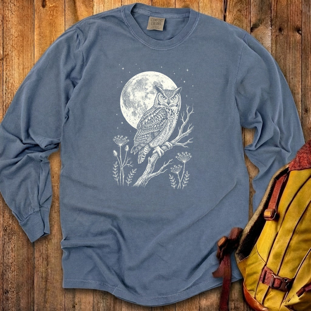 Moonlit Owl Premium Long Sleeve