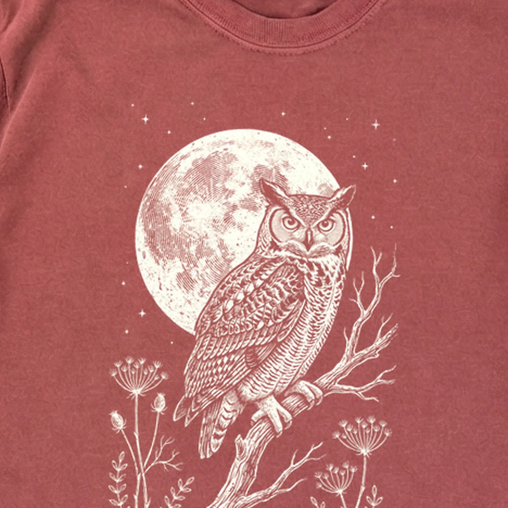 Moonlit Owl Premium Long Sleeve