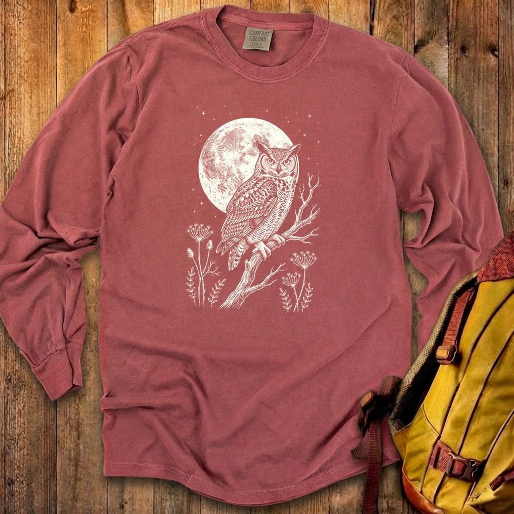 Moonlit Owl Premium Long Sleeve