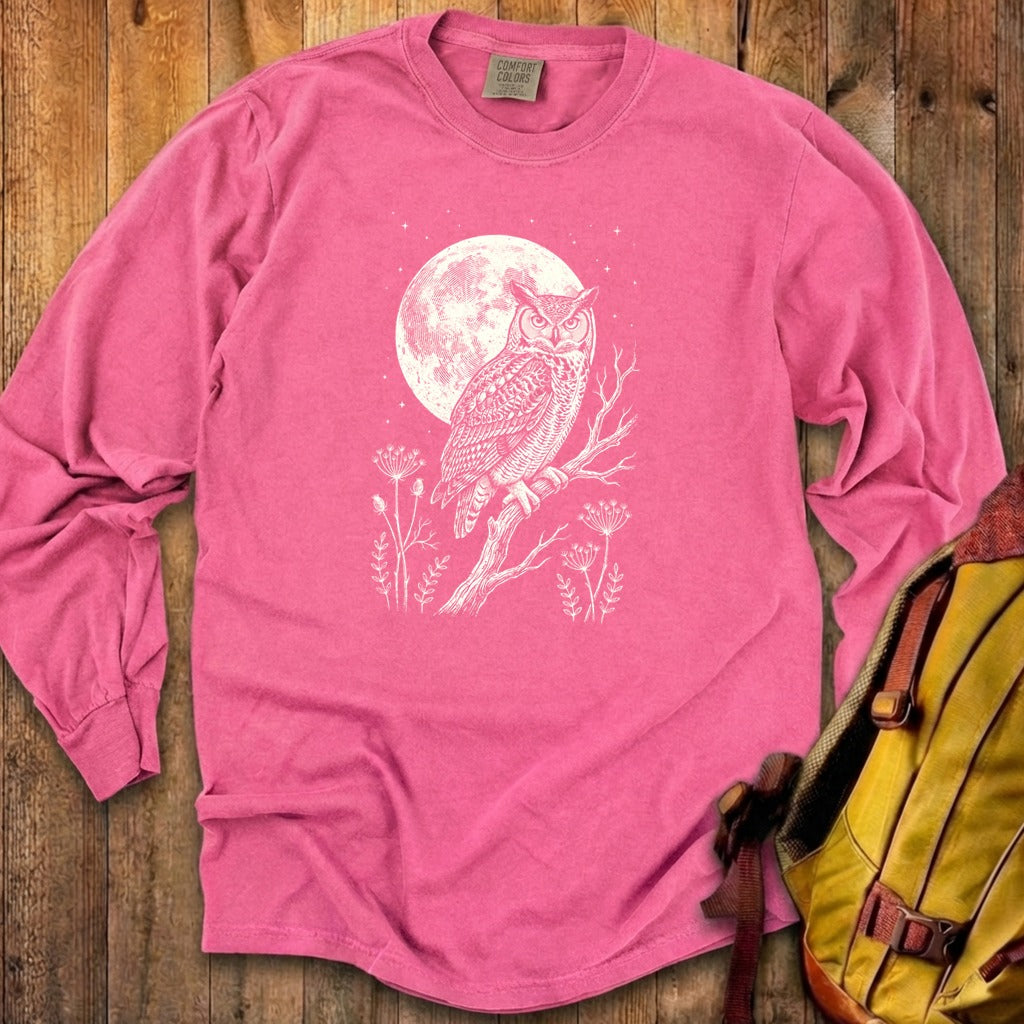 Moonlit Owl Premium Long Sleeve