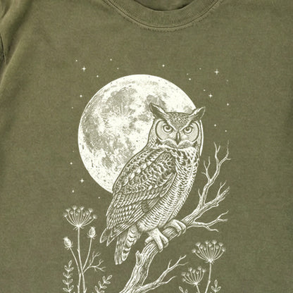 Moonlit Owl Premium Long Sleeve