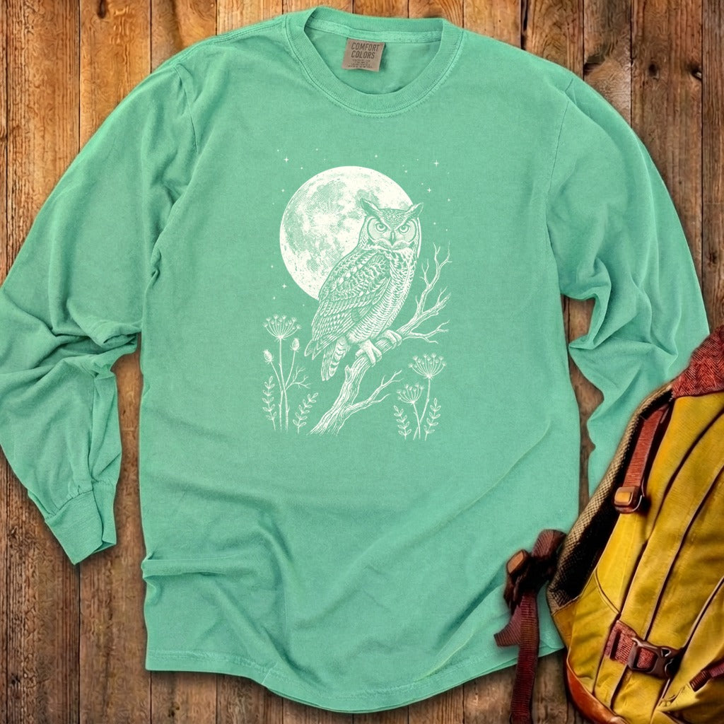 Moonlit Owl Premium Long Sleeve