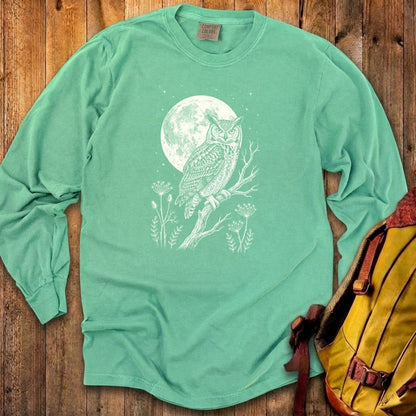Moonlit Owl Premium Long Sleeve