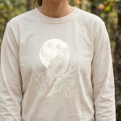 Moonlit Owl Premium Long Sleeve