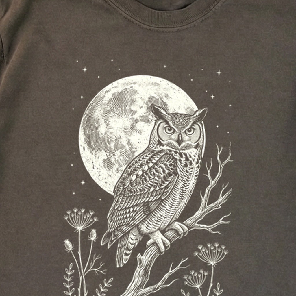 Moonlit Owl Premium Long Sleeve