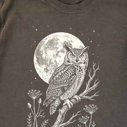 Moonlit Owl Premium Long Sleeve