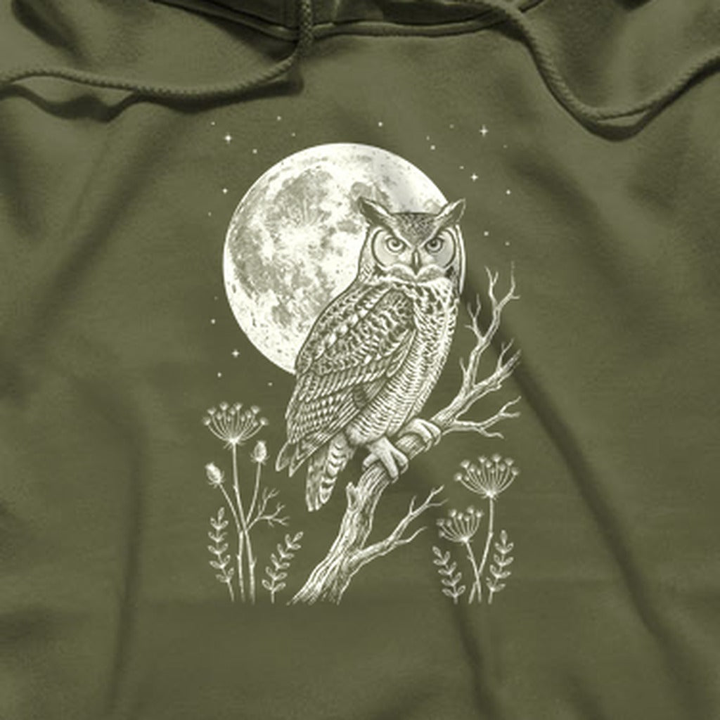 Moonlit Owl Hoodie