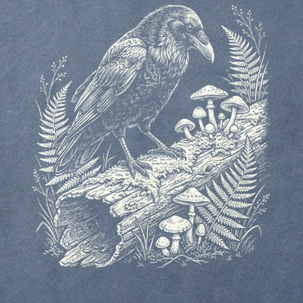 Fall Raven Cotton T-Shirt