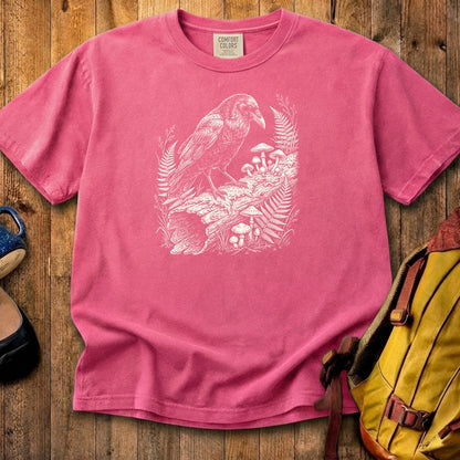 Fall Raven Cotton T-Shirt