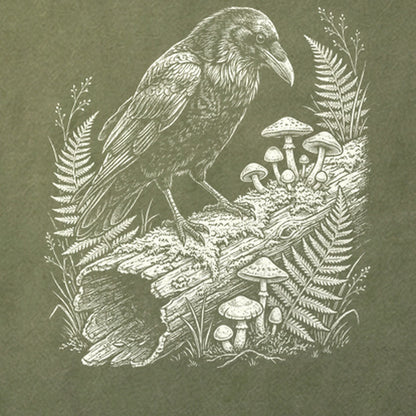 Fall Raven Cotton T-Shirt