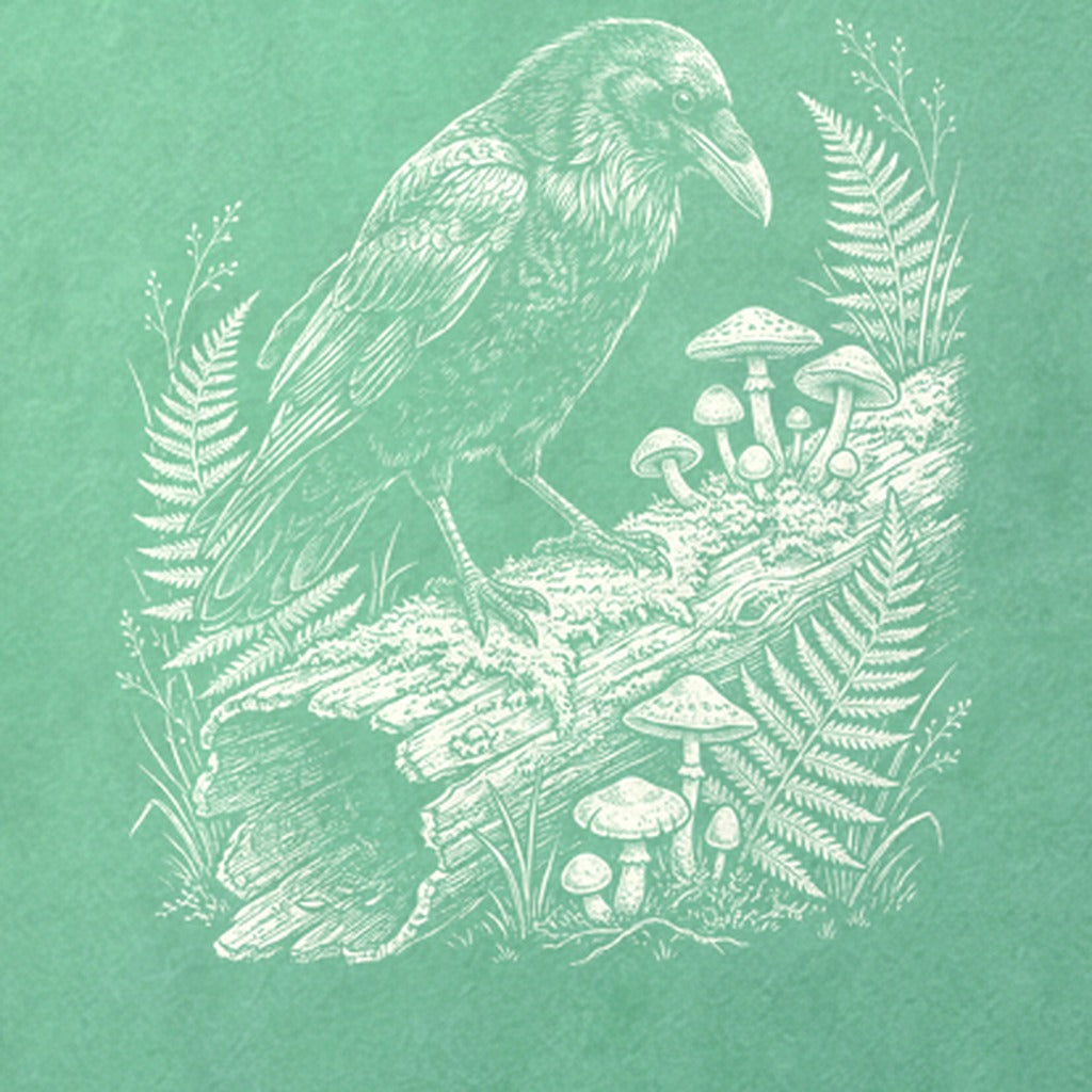 Fall Raven Cotton T-Shirt