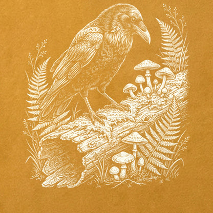 Fall Raven Cotton T-Shirt