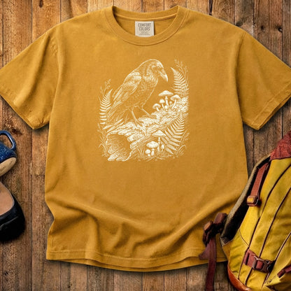 Fall Raven Cotton T-Shirt