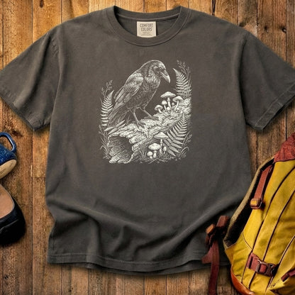 Fall Raven Cotton T-Shirt