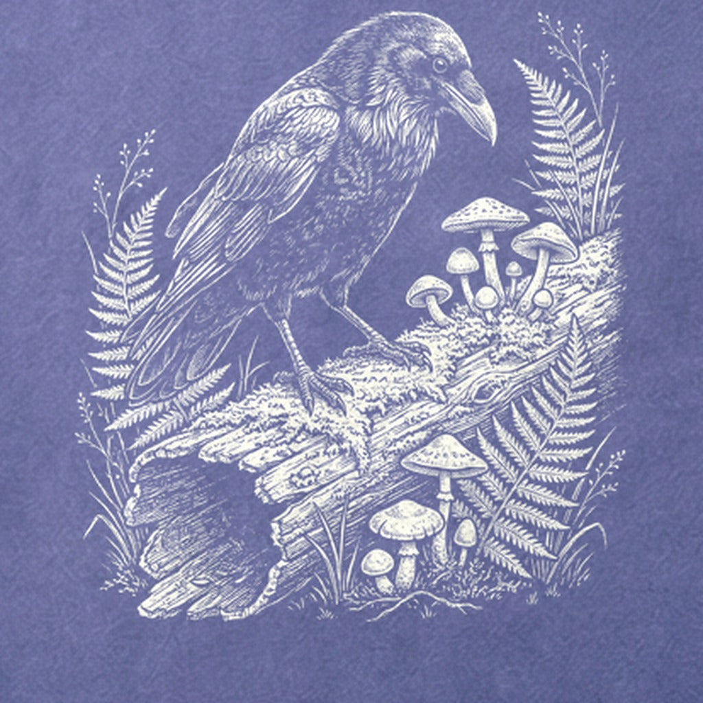 Fall Raven Cotton T-Shirt