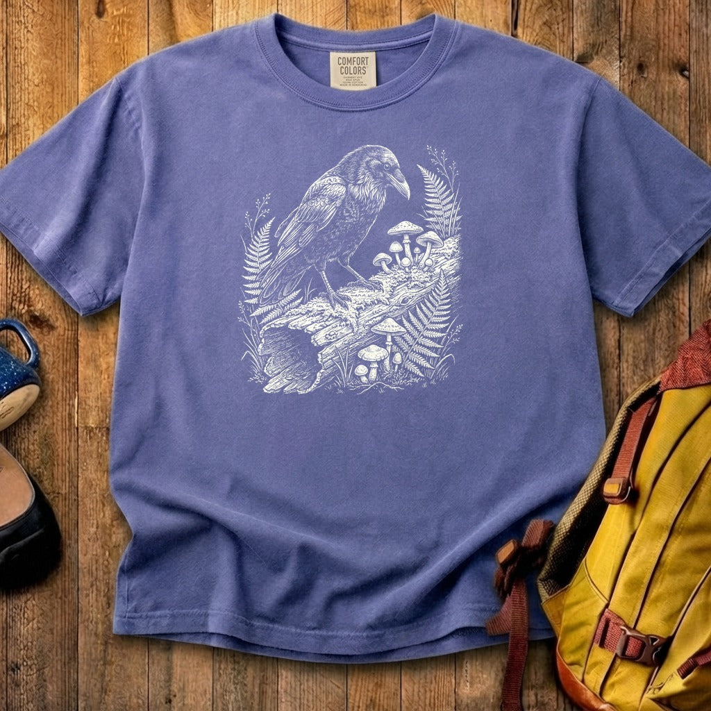Fall Raven Cotton T-Shirt