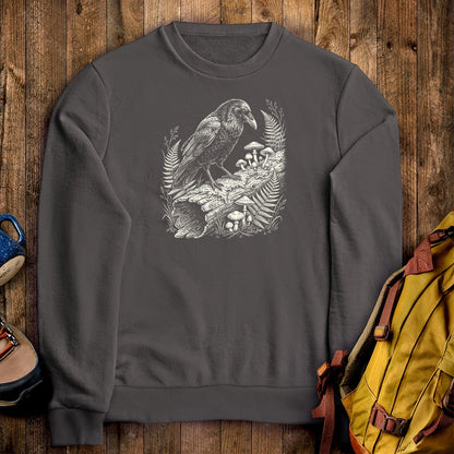 Fall Raven Crewneck Sweatshirt