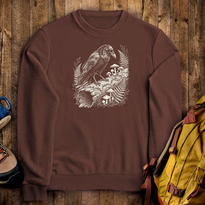 Fall Raven Crewneck Sweatshirt