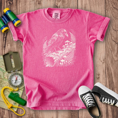Fall Raven Kids Cotton T-Shirt