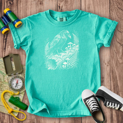 Fall Raven Kids Cotton T-Shirt