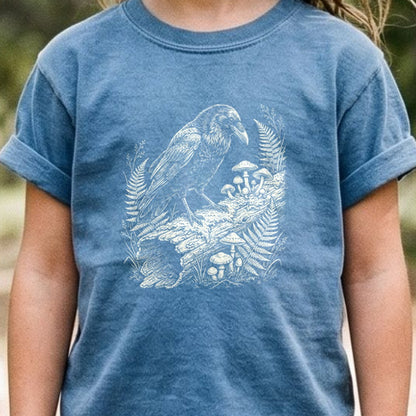 Fall Raven Kids Cotton T-Shirt