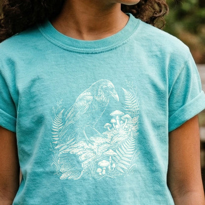 Fall Raven Kids Cotton T-Shirt