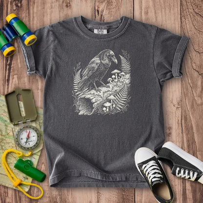 Fall Raven Kids Cotton T-Shirt