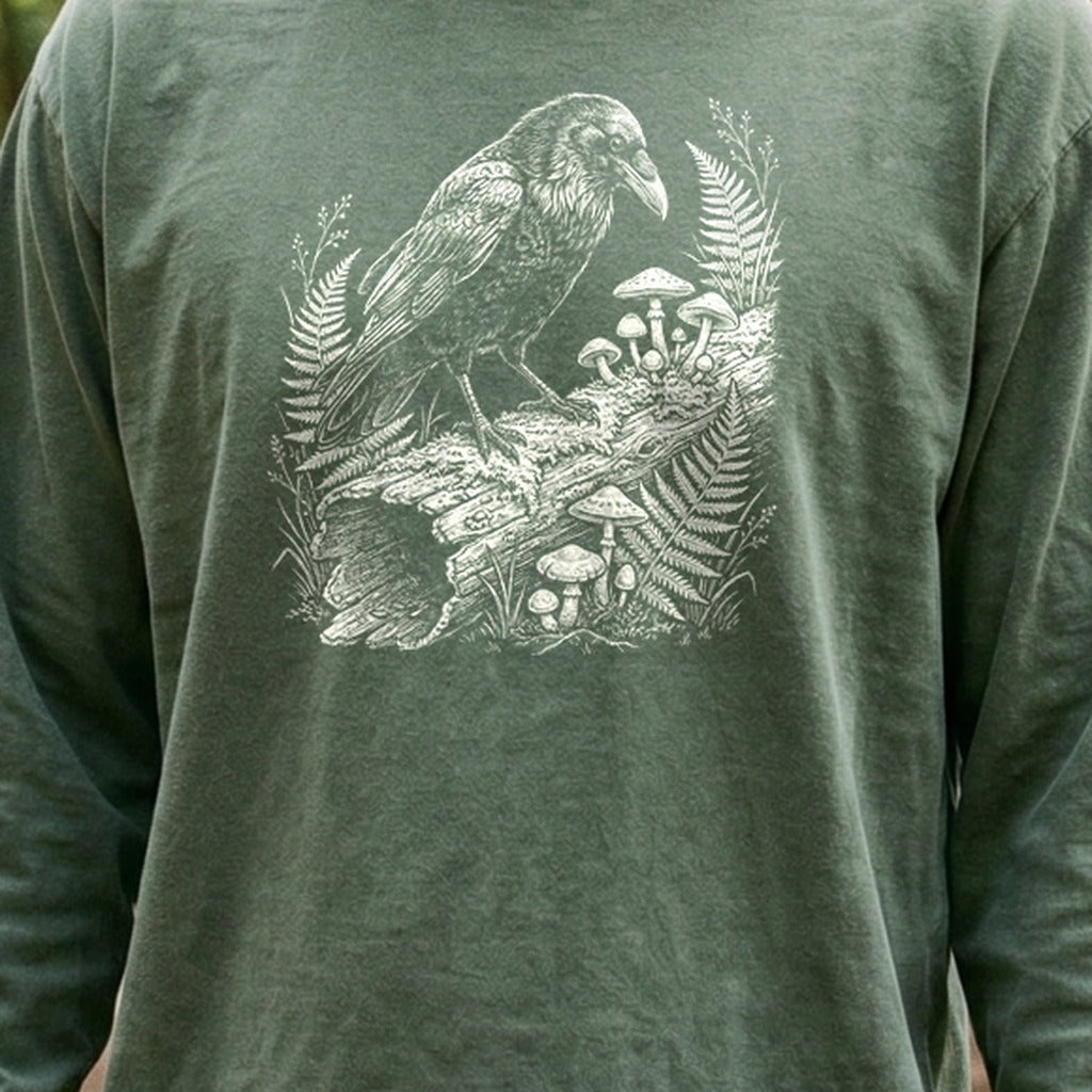 Fall Raven Premium Long Sleeve