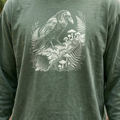 Fall Raven Premium Long Sleeve