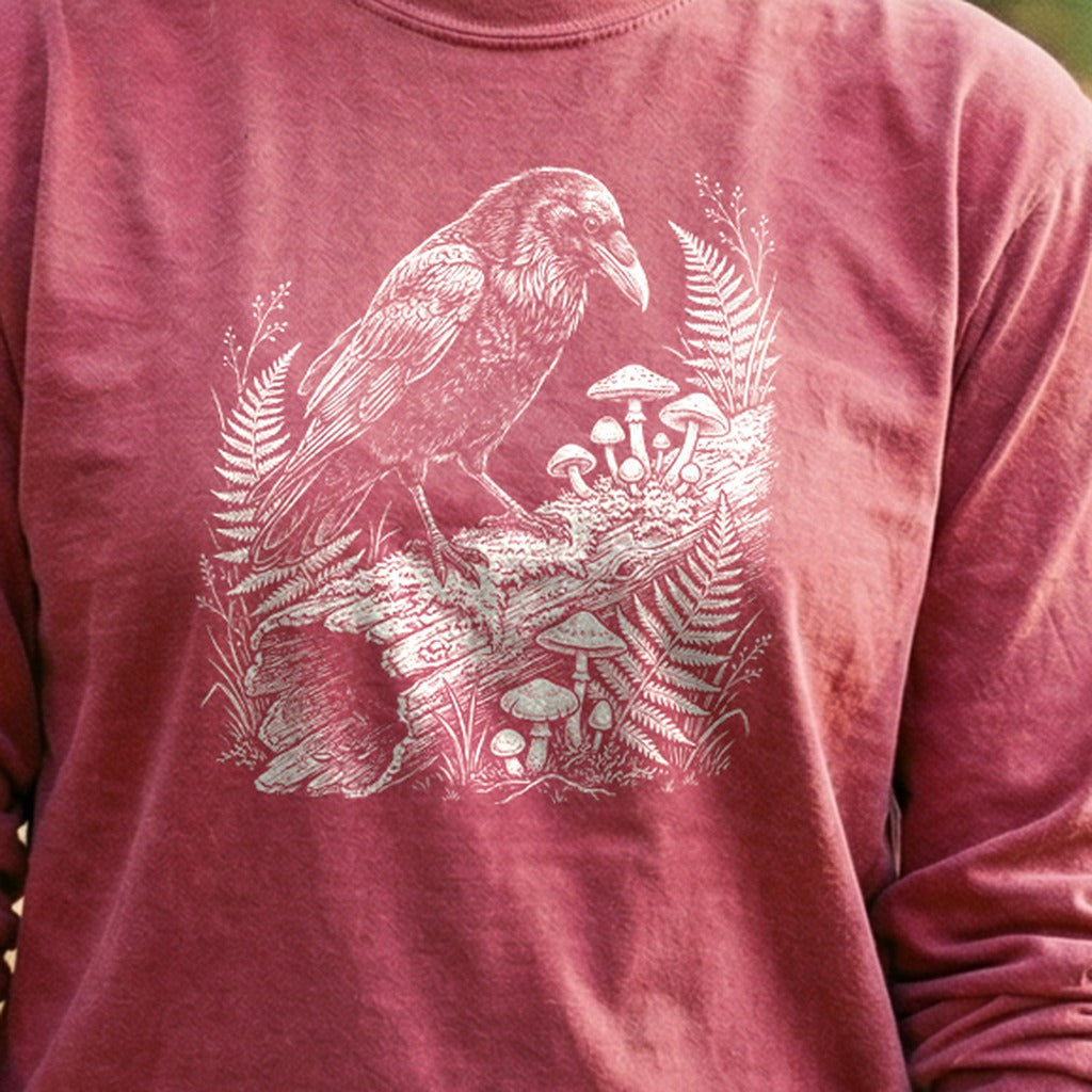 Fall Raven Premium Long Sleeve